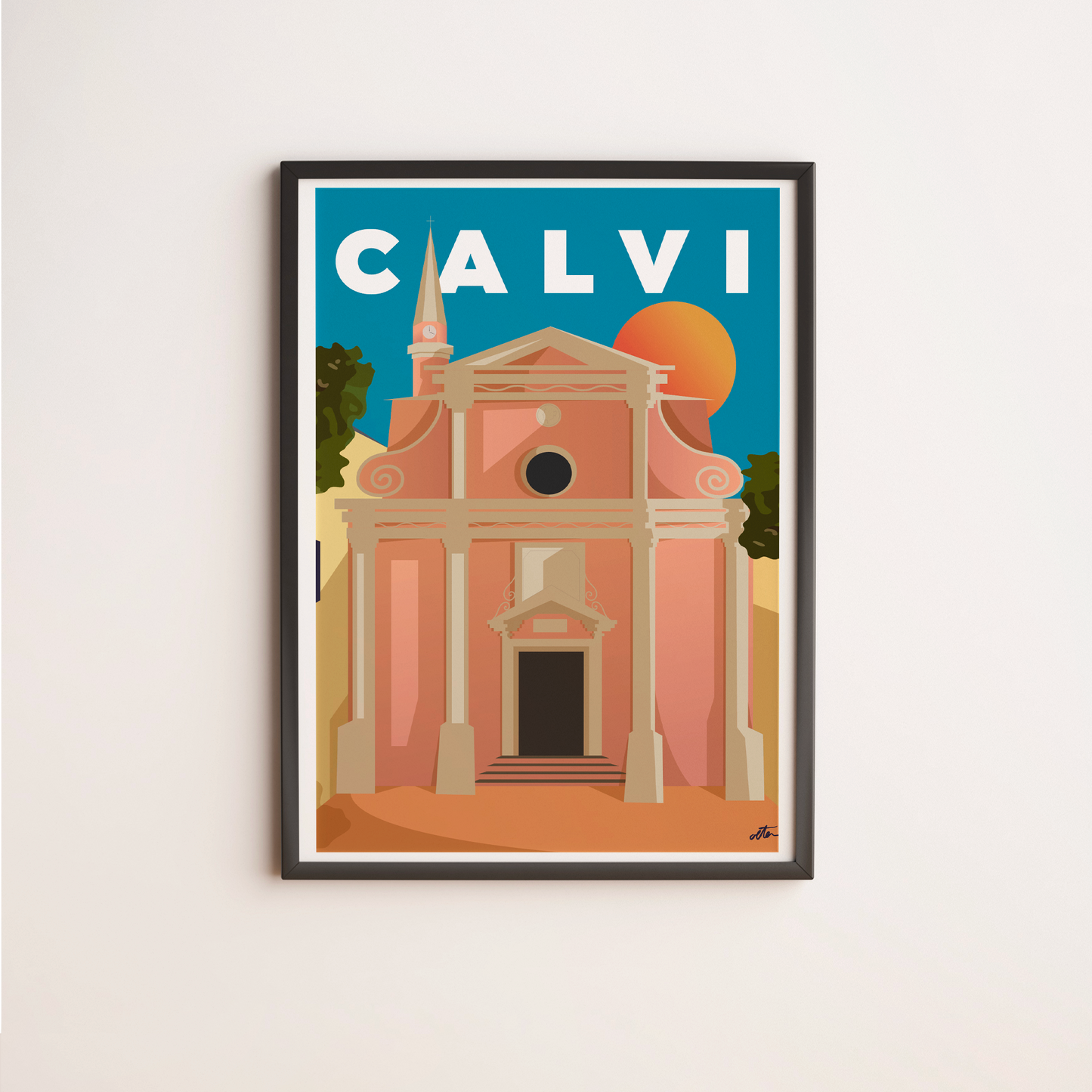 Affiche - "Calvi"