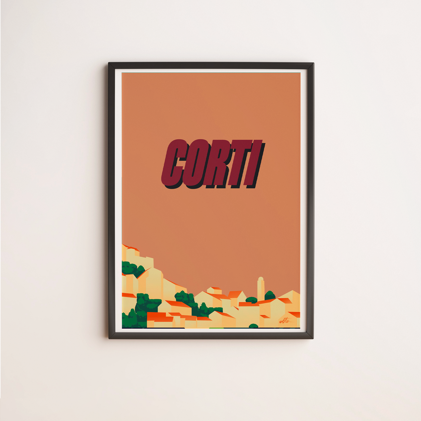 Affiche - "Corti"