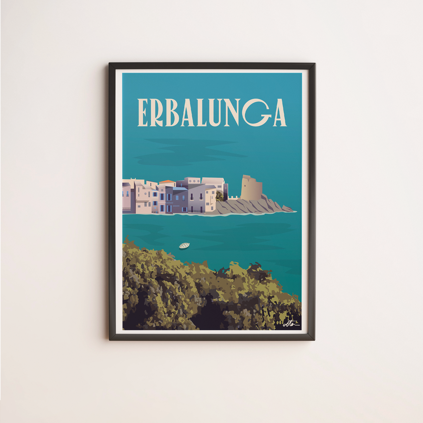 Affiche - "Erbalunga"